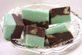 1 Lb. Double Delicious Mint Fudge logo