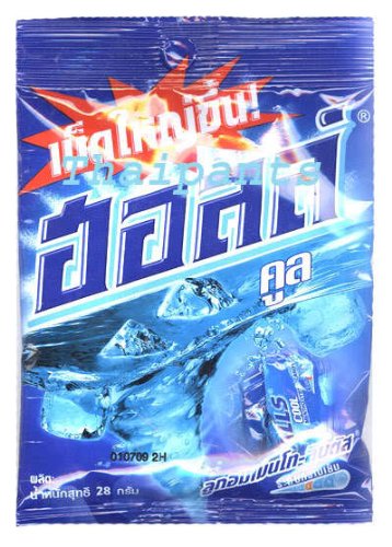 1 Pack of Halls Chewy – Cool Mentol Lyptus Candy Made In Thailand logo