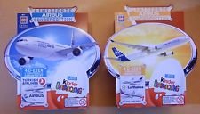 1 X 4 Kinder Chocolate Treats Planes- Airbus- Limited Edition With Toy- Chocolate Treats- 4 Per Box-made In Germany-shipping From Usa logo