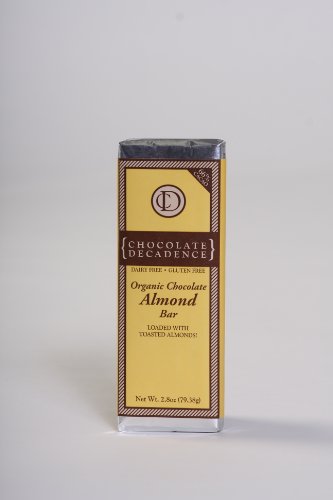 10-pack of Chocolate Decadence Organic Almond Bar logo