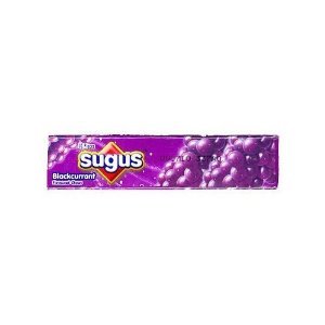 10 Packs Sugus Wrigley’s Sweet Chewy Candy Black Currant Product Of Thailand logo