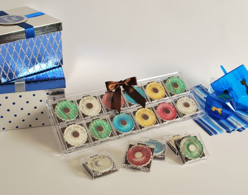 12 Pack Chanukah Donuts Chocolates Gift logo