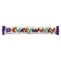 12- Pack of Cadbury Curly Wurly Chocolate Bar With Caramel Center, 26g Each Bar, Made In The Uk logo