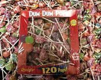 1200791 Pt# 66 Lollipop Dum-dum Assorted Flavors 120/bx Made By Office Supplies & Practice Mkt logo