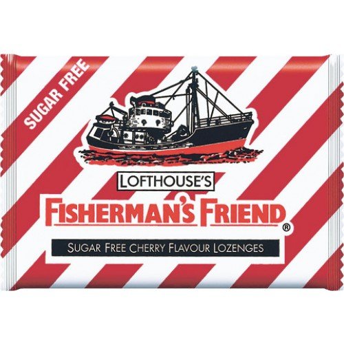 12x Fisherman’s Friend Sugar Free Refreshing Citrus Lozenges 25g. logo