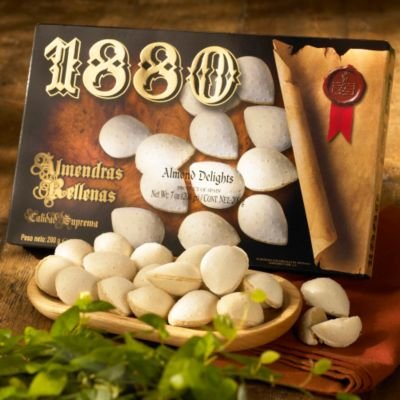 1880 Stuffed Almond Candies In A Wafer Shell (7 Oz) logo