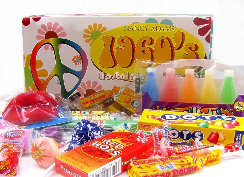 1960’s Retro Candy Gift Box-decade Box Gift Basket – Classic 60’s Candy logo