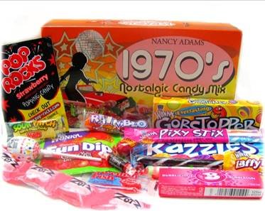 1970’s Retro Candy Gift Box-decade Box Gift Basket – Classic 70’s Candy logo