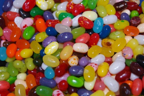 1lb Bulk Bag Jelly Belly Jelly Beans 49 Flavors logo