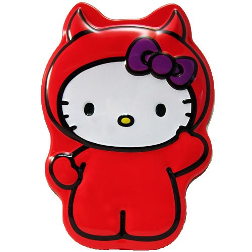 1x Licensed Hello Kitty Sanrio Lil’ Devil Cinnamon Hots logo