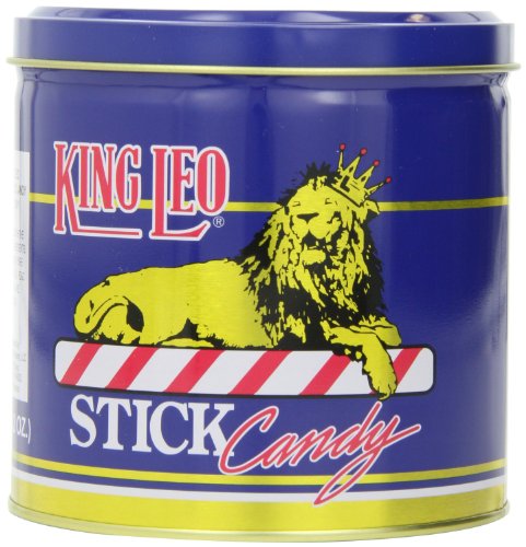 2-pack King Leo Soft Peppermint Stick Candy 19.2oz Gift Tin logo