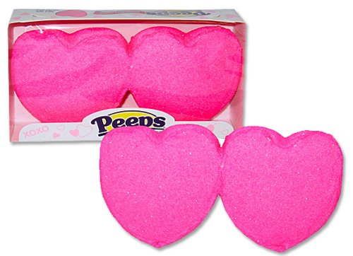 2-pack Valentines Pink Heart Peeps – Case Of 24 logo