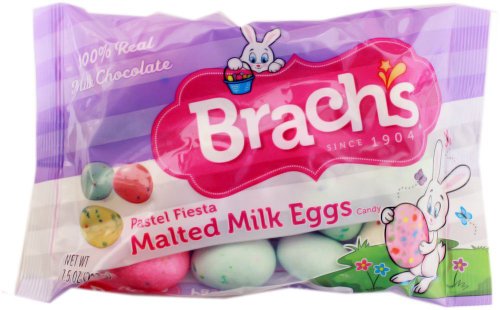 2 Packs Brach’s Pastel Malted Milk Chocolate Eggs 7.5oz. logo