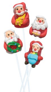 24ct Santa Jelly Lollipops logo