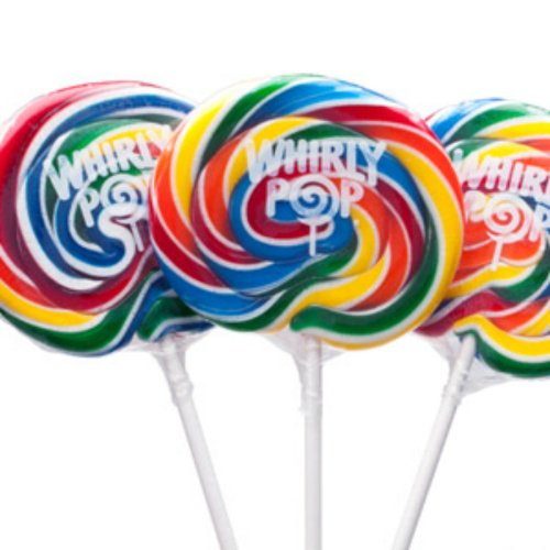 3 Inch Rainbow Whirly Pops 1 Lollipop logo