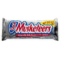 3 Musketeers Chocolate Candy Bar Singles, 36-count logo