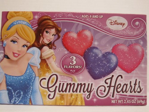 3 Pack of Disney Princess Gummy (3 X 2.45oz For Total Of 7.35 Oz) logo