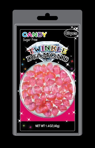 3 Pack – Pink Wedding Diamond Candy Jewels (40 Pcs Ea) logo