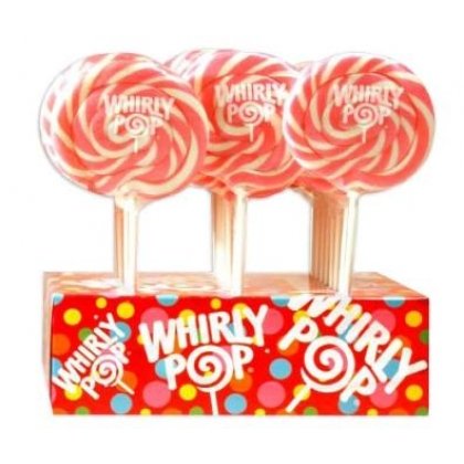 3 Whirly Lollipops 1 Case 12 Units logo