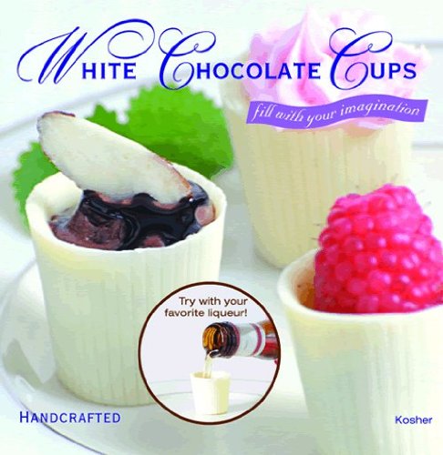 32 White Chocolate Dessert Cups Certified Kosher-dairy logo