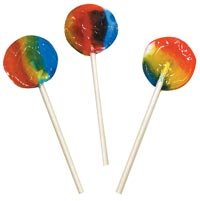 3660567 Pt# Srp2 Lollipop Dr. John’s Rainbow Sugar Free 170/pk Made By Office Supplies & Practice Mkt logo