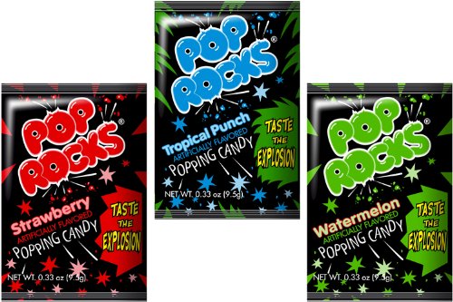 36ct. Pop Rocks Variety Pack – 12 Packs/ea Of Strawberry, Watermelon, and Tropical Punch logo