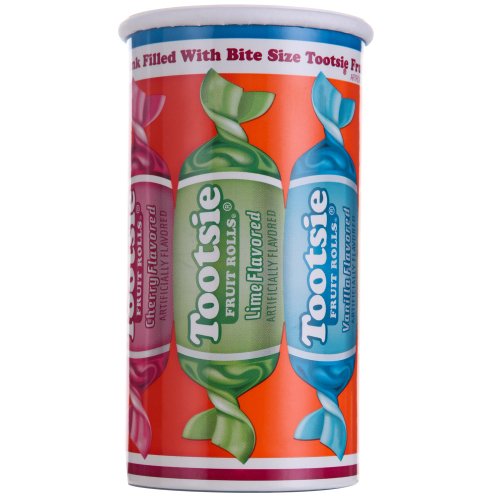 4 Oz Tootsie Fruit Rolls In Re-usable Bank logo