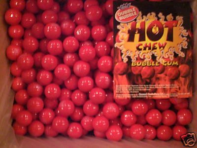 425 Dubble Bubble Hot Cinnamon 1 Gum Balls logo