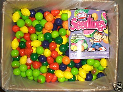 425 Dubble Bubble Seedling Fruit 1 Gumballs logo