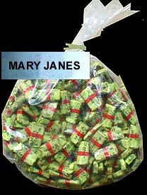 5 Lb. Bulk Bag Mary Janes Candy logo