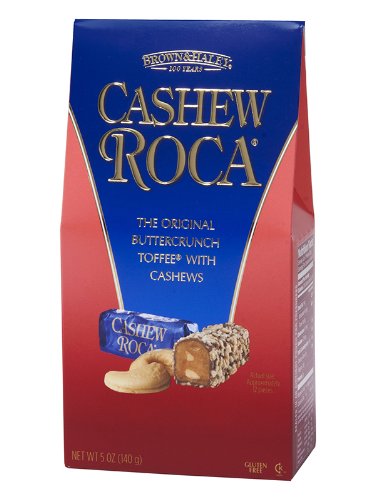 5 Oz Cashew Roca Stand-up Box – Case Of 8 Boxes logo