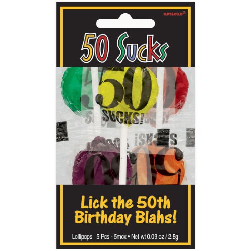 50 Sucks Lollipops logo