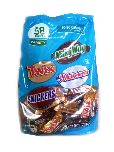 58 Piece Variety Mix Candy Bar Favorites logo