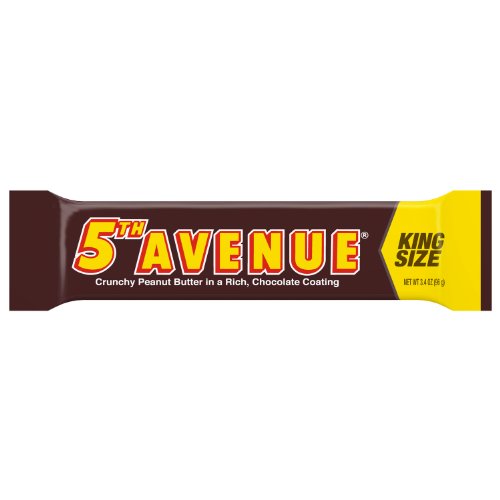 5th Avenue Candy Bar, 3.4 ounce Bars (Pack of 18) logo
