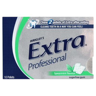 6 Packs Of Wrigley’s Extra Professional Spearmint Flavour Sugarfree Gum 14g, 10 Tablet Low Price logo