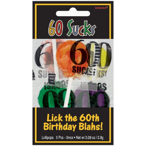 60 Sucks Lollipops logo