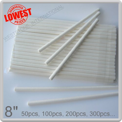 600pcs 8 Lollipop Sticks For Cake Pops Lollipop Candy logo