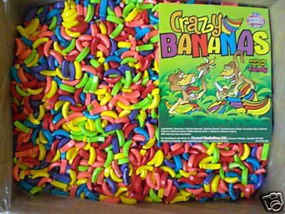 8 Pound Dubble Bubble Crazy Bananas Candy logo