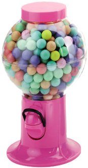 9.5 Pink Gumball, Candy, and Snack Dispenser logo