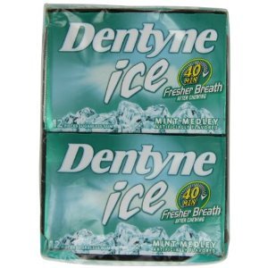 A1 Dentyne Ice Mint Medley Sugar Free Chewing Gum Of 12-12 Pieces Pack (144 Pieces Total) logo