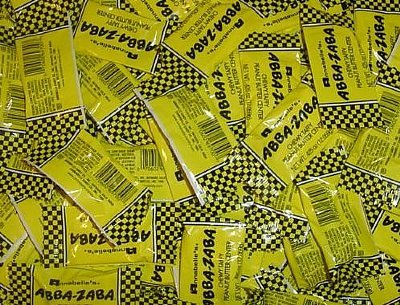 Abba-zaba Mini Bars, 80ct Box logo