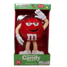 Abc Products – M&m~ Caracter Candy Dispenser – Red Man – Battery Operater (dispenser Comes With Pack of Candy – Batteries Are Included) logo