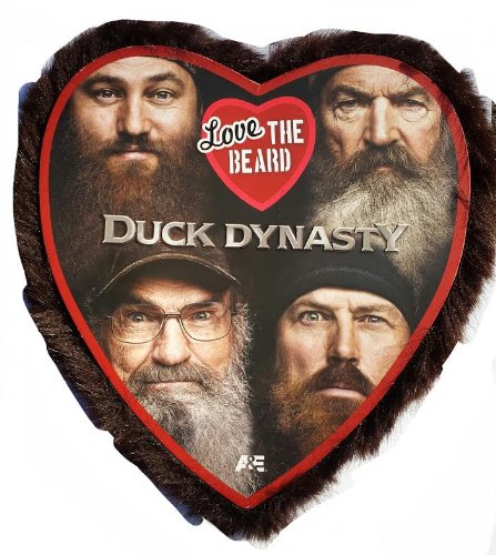 A&e Duck Dynasty Valentines Heart Box With Milk Chocolate Foiled Hearts logo