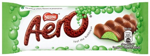 Aero Peppermint Chocolate 41g (Pack of 12) logo