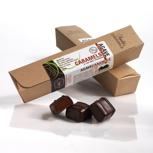 Agave Caramels In Rich Dark Chocolate, 5.6 Ounces, 2 Packs, 6 Pcs/pack logo