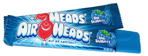 Airheads Blue Raspberry Candies – 36 Pieces Per Pack logo