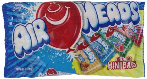 Airheads Chewier Mini Bars Laydown Bag, 12 Ounce logo