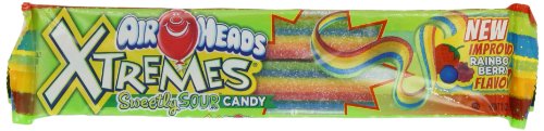 Airheads Extremes Rainbow Berry Sour Candy, 2 ounce (Pack of 18) logo