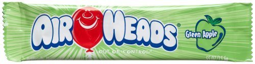 Airheads Green Apple, 0.55-ounce-packages (Pack of 36) logo