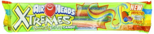 Airheads Xtreme Sour Belts Candy, 36 Ounce logo
